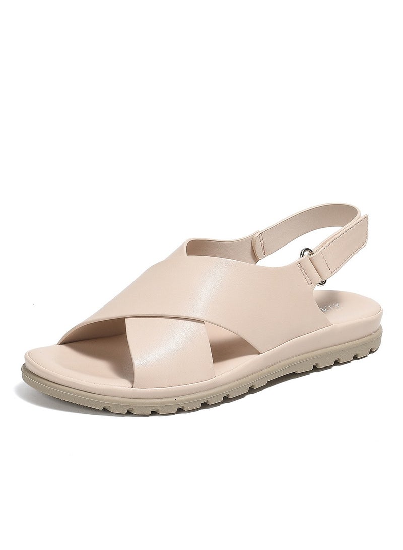 SIKETU Summer New Cross over Comfortable Flat Sandals for Women - Image 1