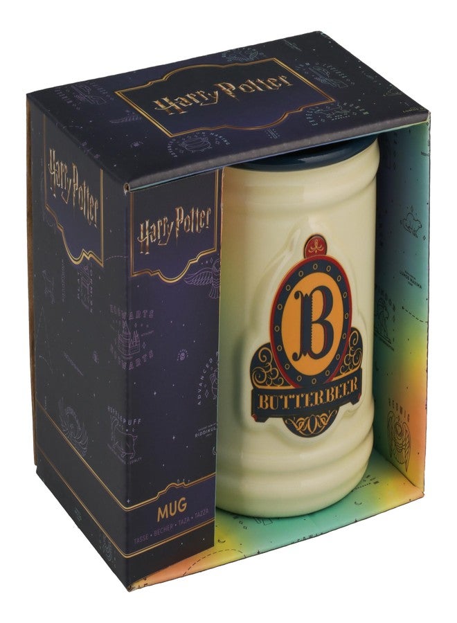 Paladone Harry Potter Butterbeer Mug, Officially Licensed Wizarding World Collectible, 350ml Ceramic Cup for Coffee, Tea and More, Three Broomsticks Inspired Gift for Pop Culture Fans - Image 3
