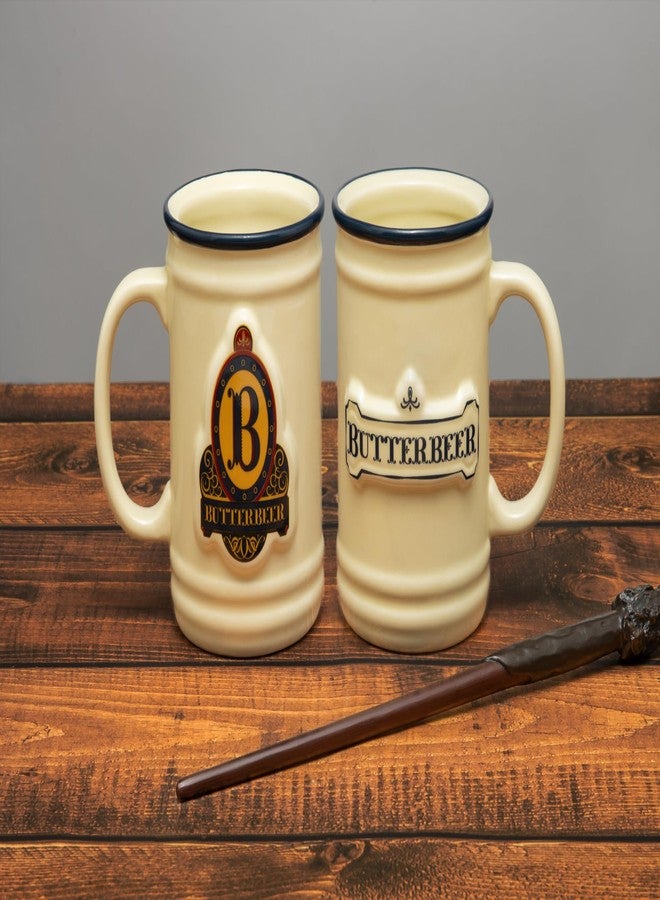 Paladone Harry Potter Butterbeer Mug, Officially Licensed Wizarding World Collectible, 350ml Ceramic Cup for Coffee, Tea and More, Three Broomsticks Inspired Gift for Pop Culture Fans - Image 4