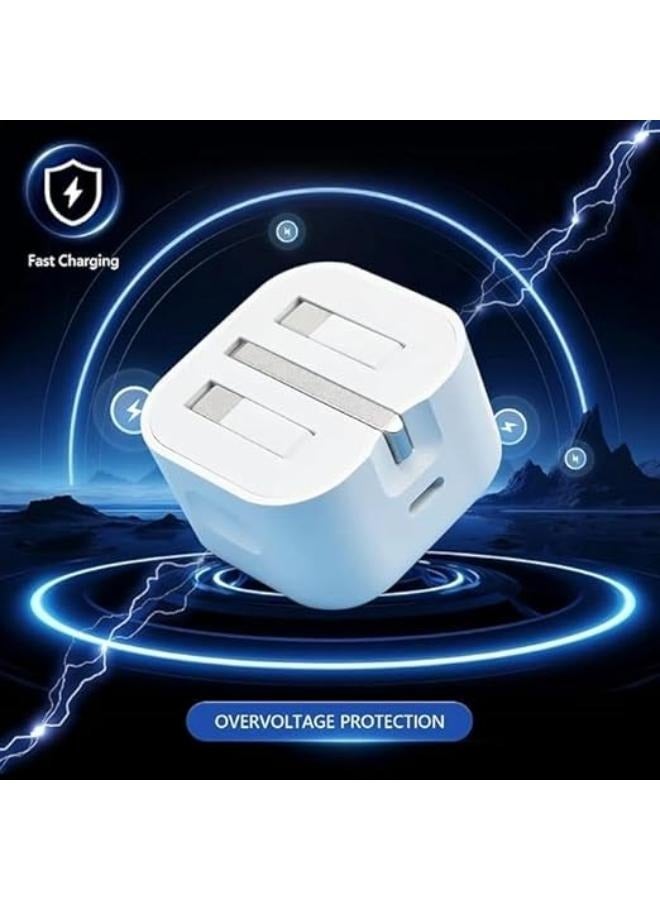 Plynox 35W Fast USB C Power Adapter Plus Type C Cable for Iphone 16 Pro Max Fast charger Type C Wall Plug for Iphone 15 pro Max/16 Pro/16/16 Plus/15 pro/15 etc - Image 5