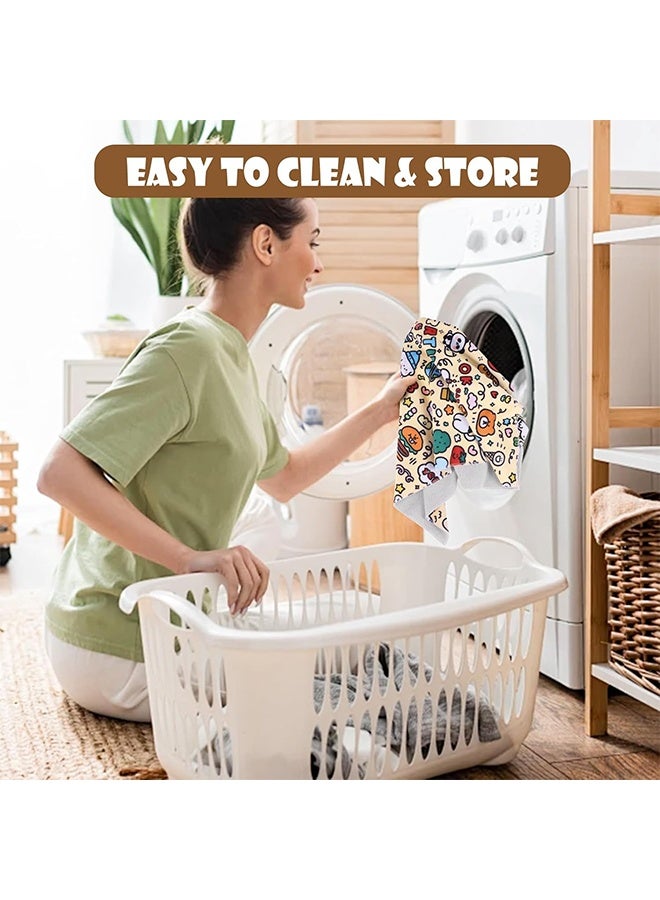 لفافة للقطط للعناية بها وتقليم أظافرها، بطانية لف ذاتية اللصق للقطط، مضادة للخدش، حقيبة مضادة للعض لتنظيف الأذنين بأمان، وإطعام الأدوية والعناية بالمخالب (50*50 سم) - Image 4