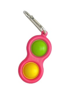 Toyland Simple Dimple Fidget Keychain Toy  - Image 1