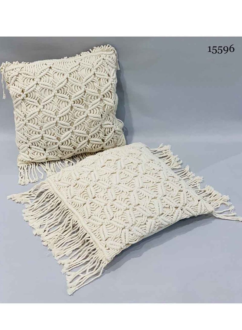 سي او أرماء خداديات بوهيمي شراشيب للاريكة والسرير والمزرعة والكرسي وغرفة الطعام والفناء والاماكن الخارجية والسيارة - Image 1