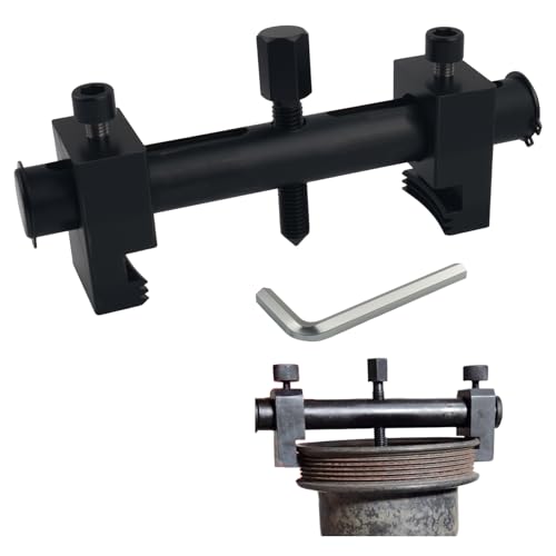 NHHC Pulley Puller Tool with 17mm Hexagonal Wrench,Crankshaft Pulley Removal Tool Suitable for 40-160mm Pulleys,Professional Crank Pulleys Removal Tools for Crankshafts,Water Pump - Image 1