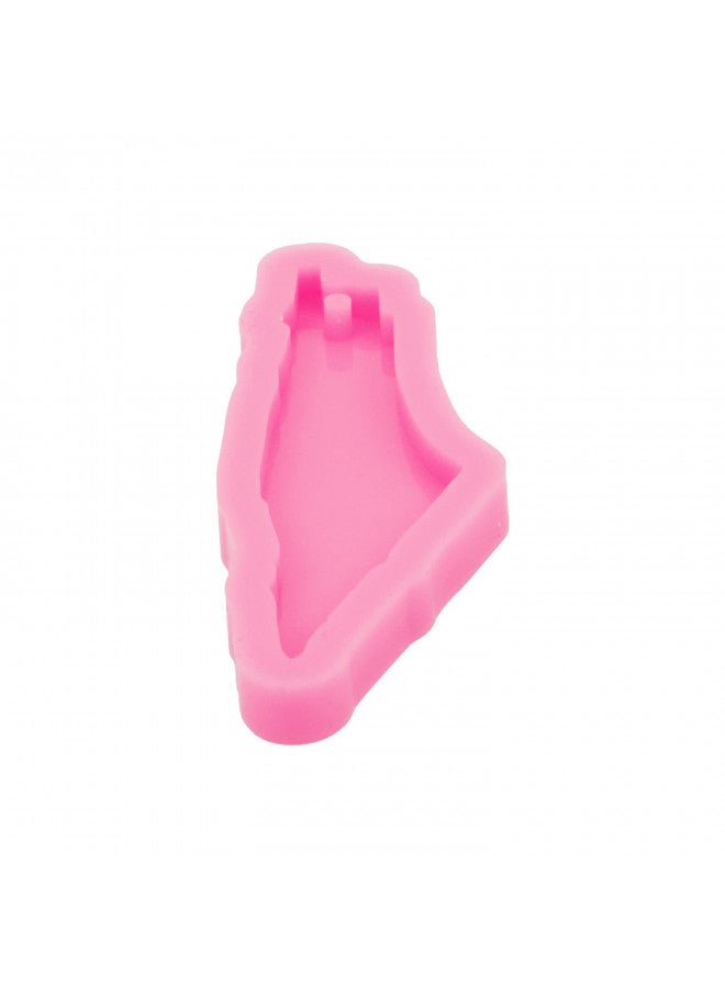 Angel Wings Super Glossy Palestine Map Shaped Keychain Silicone Mold Resin Molds Epoxy Resin Casting Mold Pendant Epoxy Crafting Silicone Mould for DIY Jewelry Making Necklace Craft Art - Image 3