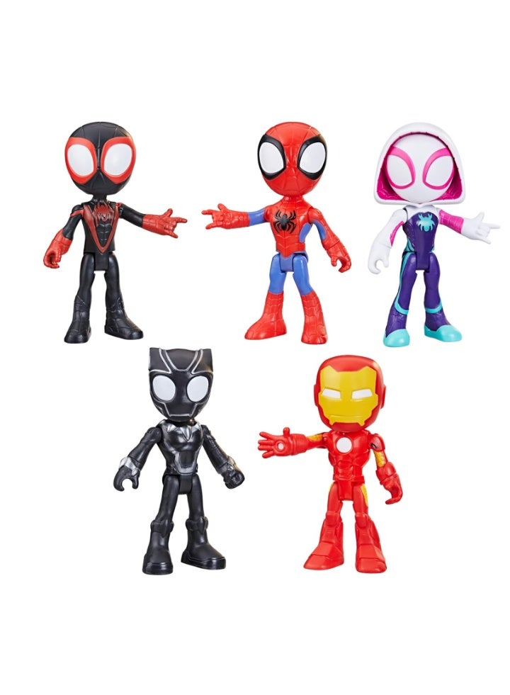 Hasbro Marvel Hasbro Spidey and His Amazing Friends Hero Collection Pack Action Figure Set - Image 2