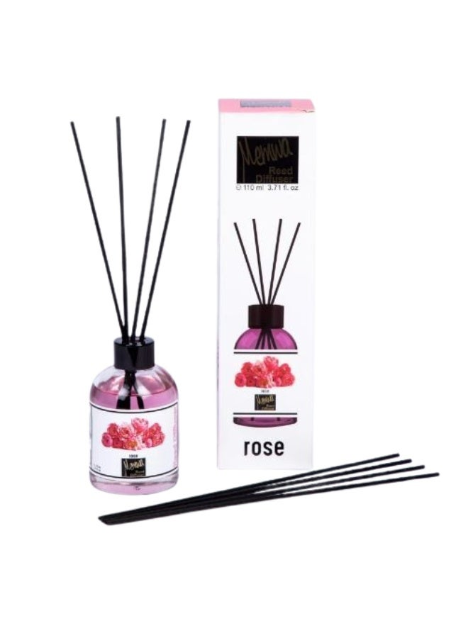 ميموا فواحة عود معطر جو برائحة الورد 110 مل من ميموا – معطر منزلي فاخر برائحة زهرية أنيقة - Image 1