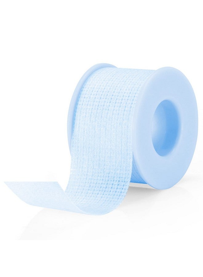 Embagol Lash Tape For Eyelash Extensions Blue Eyelash Tape For Extensions Sensitive Silicone Gel Easy Tear Breathable Medical Microporous Eyelash Extension Tape (0.98In 3.9Yd 1Roll) - Image 1