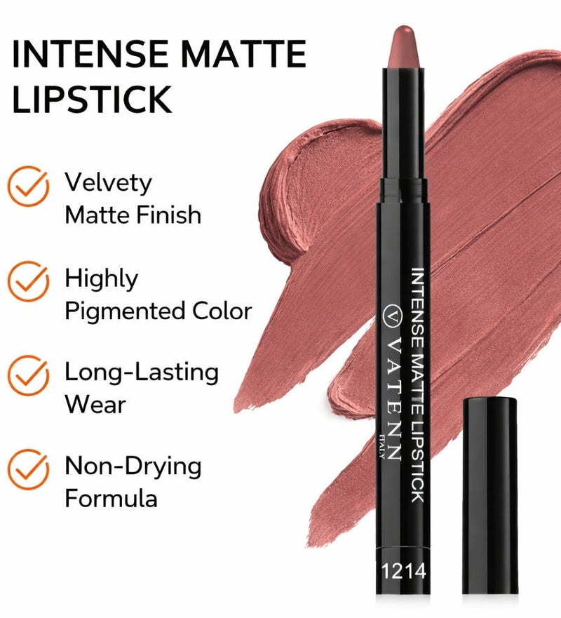 فاتن إيطاليا Intense  Matte Lipstick 1214 - Image 3
