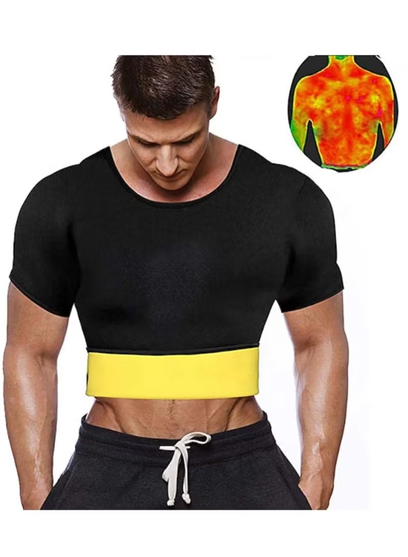 GIFT Neoprene Thermal Corset for Men Works to Burn Belly Fat - Image 1