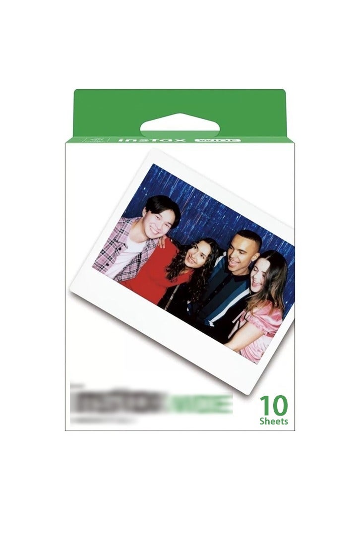 Instant Color Film Wide Picture Format Pack Of 10 Multicolor 