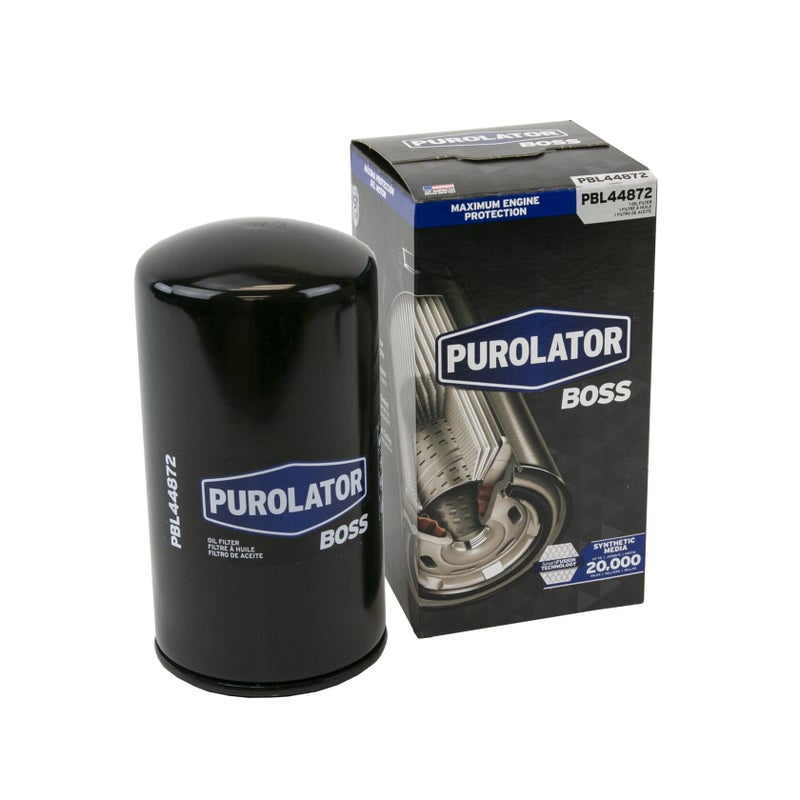 Purolator PBL44872 PurolatorBOSS Maximum Engine Protection Spin On Oil Filter Compatible With Ford F-250 Super Duty, Ford F-350 Super Duty, Ford F-350, Ford F-250 and Ford F-250 HD - Image 1
