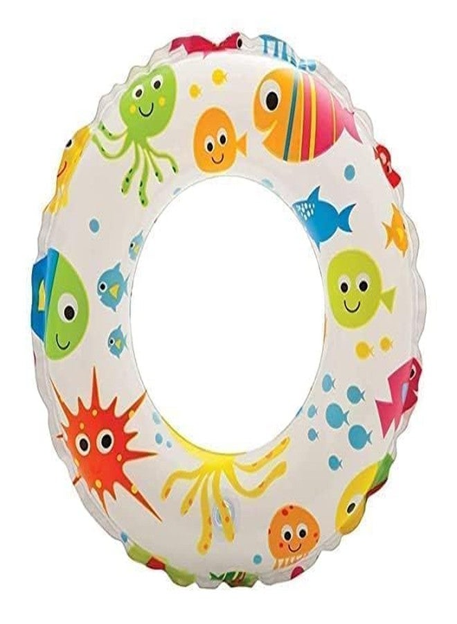JAYI Pool Party Swimming Ring Swim Tube for Kids Swimming Learing Ring for Girls and Boys Swimming Tube Inflatable Swim Ring(6-10Year) (24 inch Tube) - Image 5