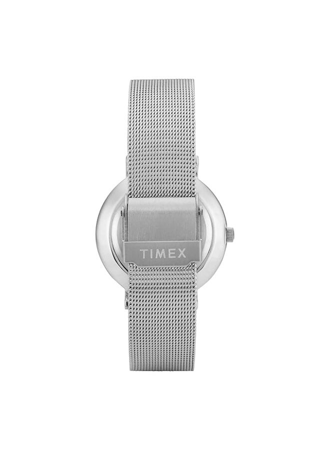 تيميكس ساعة TIMEX عقارب نسائية، بمينا مستدير ومقاومة للماء - Image 3