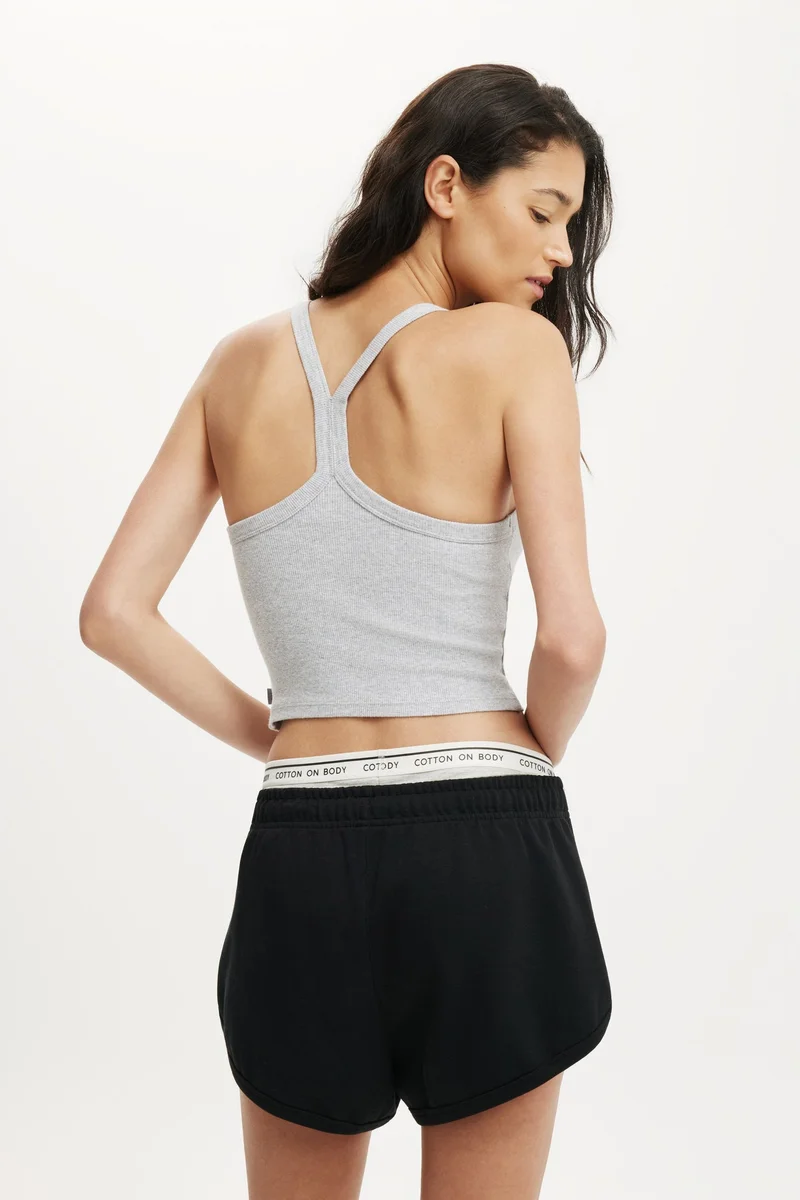 Cotton On  ACTIVE RIB T-BAR CROPPED TANK for Women | Best Price UAE