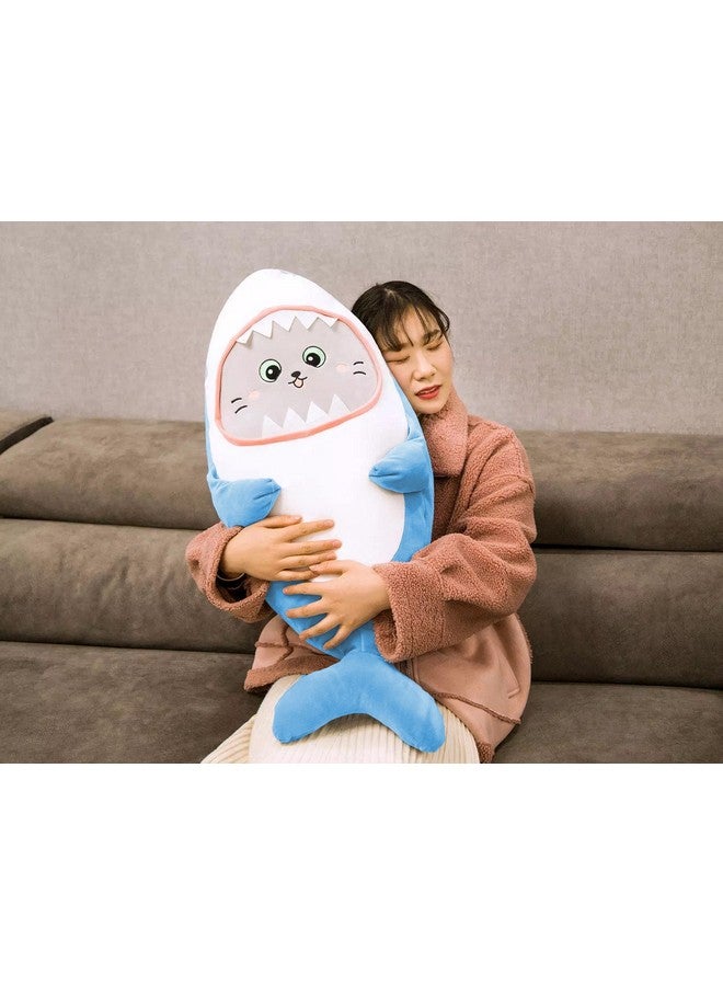 CLICK4DEAL Soft Toys Shark Soft Toys, Baby Toys, Kids Toy, Toy for Girl, Birthday Gift for Girl/Boys, Toy Gift for Girls, Kids Toys for Boys/Girl, Miniso Soft Toys, Toys Gift Items, (Shark, Blue) - Image 5