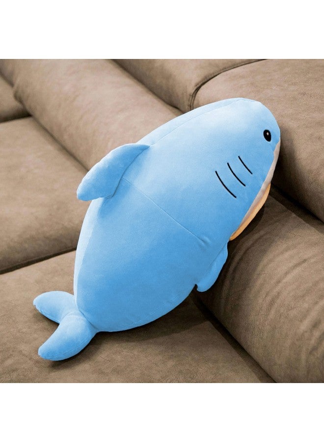 CLICK4DEAL Soft Toys Shark Soft Toys, Baby Toys, Kids Toy, Toy for Girl, Birthday Gift for Girl/Boys, Toy Gift for Girls, Kids Toys for Boys/Girl, Miniso Soft Toys, Toys Gift Items, (Shark, Blue) - Image 2