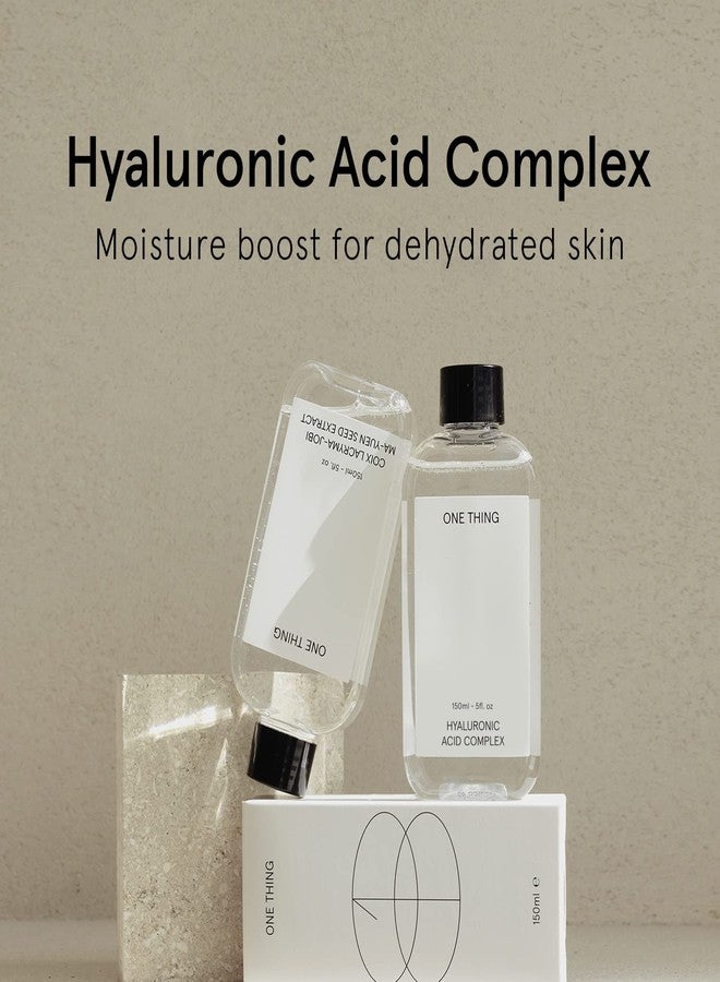 ONE THING Hyaluronic Acid Complex Essence 5.07 Fl Oz | HA Hydrating Moisturizing Vegan Daily Toner for Dry Dehydrated Sensitive Skin, Improve Radiance Glow, Repair Barrier | Korean Skin Care - Image 2