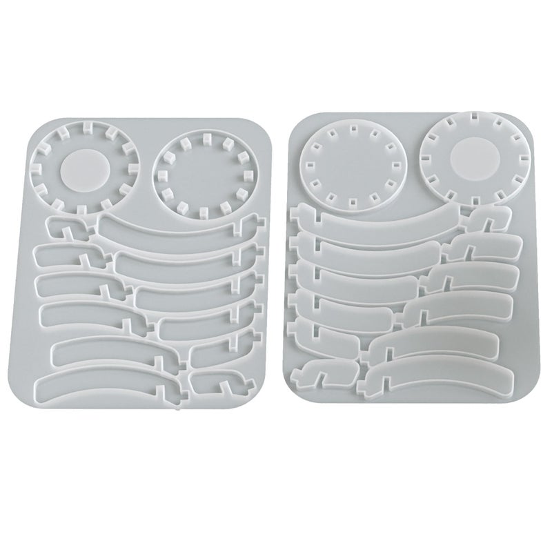 ESEENS Candle Holder & Resin Mold - Resin Casting Silicone Molds for Home Decor & Candle Making Wave Spiral Mold - Image 4