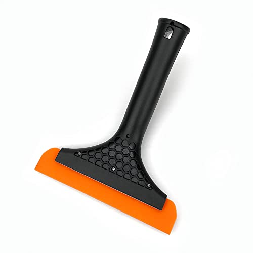 GUGUGI Super Flexible Silicone Squeegee, Auto Water Blade, Water Wiper, Shower Squeegee, 5.9'' Blade and 7.5'' Long Handle, for Car Windshield, Window, Mirror, Glass Door - Image 5