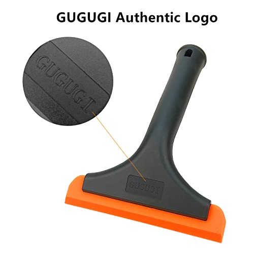 GUGUGI Super Flexible Silicone Squeegee, Auto Water Blade, Water Wiper, Shower Squeegee, 5.9'' Blade and 7.5'' Long Handle, for Car Windshield, Window, Mirror, Glass Door - Image 3
