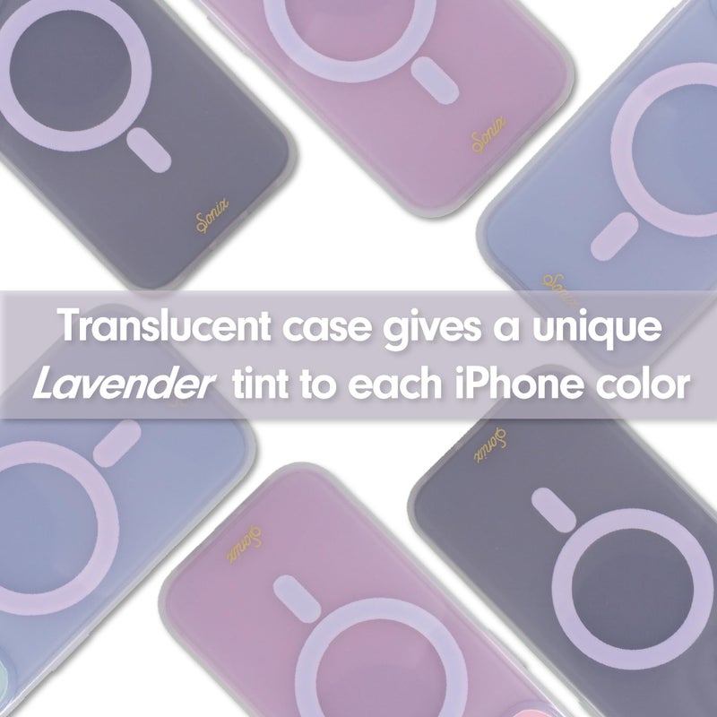 سونيكس Case for iPhone 17 Pro | Compatible with MagSafe | 10ft Drop Tested | Jelly Lavender - Image 2