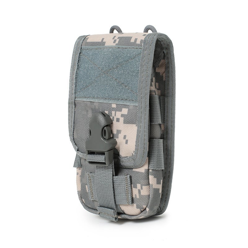 New Edc Tactical Waist Bag, Portable Camouflage Cycling Phone Bag, Outdoor Sports Coin Purse Hanging Bag - Image 1