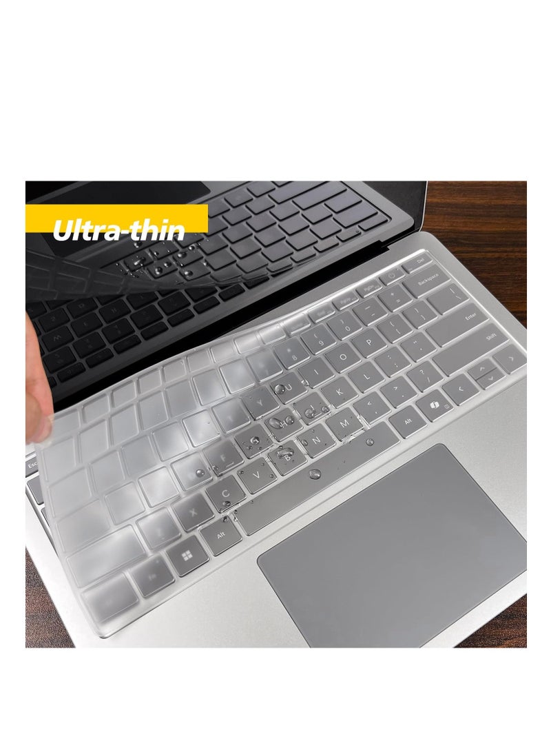 Keyboard Cover for 2024 Microsoft Surface Laptop 7(7th Edition Copilot+ PC) 13.8 /Surface Laptop 7 15 Inch Laptop, US English Layout Keyboard Cover Skin Protector -TPU - Image 1