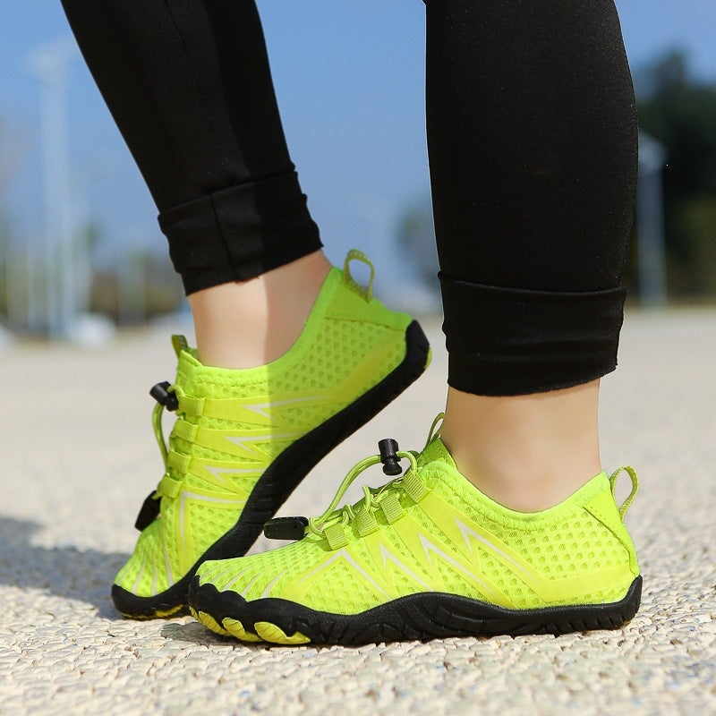New Model Outdoor Children''s Non-Slip Barefoot Shoes, Swimming and River Tracing Shoes, Lightweight and Breathable Parent-Child Shoes, Five-Toe Sports Shoes - Image 1