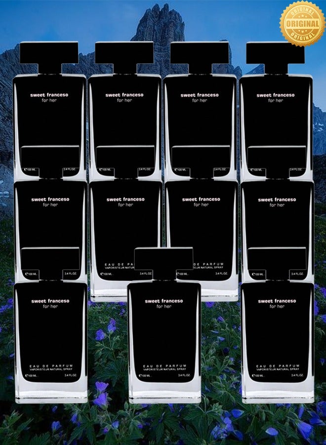 for HER 11 Pieces Sweet Franceso Black For Her Perfume EDP 100ML - Image 1