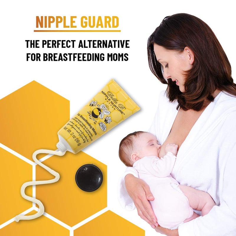Bella B Nurturing oz - Organic Nipple Cream For Breastfeeding - Natural Nipple Cream For Breastfeeding Organic, Nipple Butter, Fragrance Free, 2 Ounce - Image 3