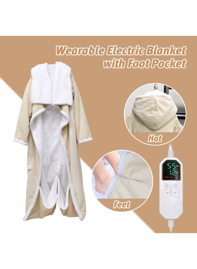 Winter Heating Outdoor Home Tv Blanket Wearable Thickeneded Sofa Blanket Temperature Control Electric Blanket - Image 1