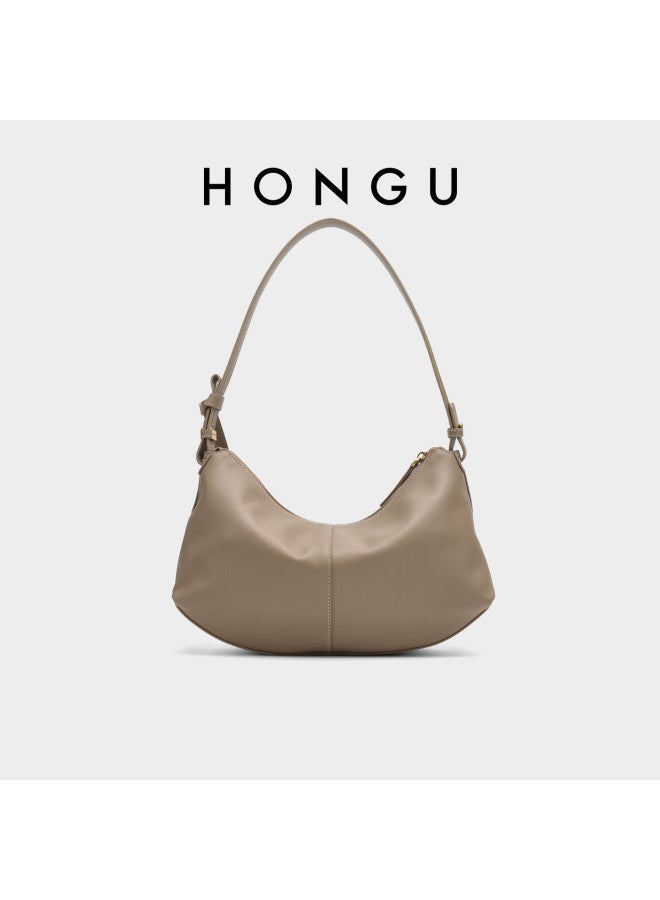 Hongu حقيبة كتف جلد هونغو الأصلية الأنيقة للنساء هدية عيد ميلاد - Image 4