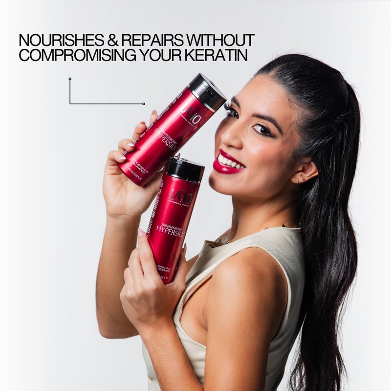 Lasio- Keratin Replenishing Conditioner 12oz - Frizz-Fighting Formula to Nourish, Revitalize, and Strengthen-Hair with Coconut Oil, Keratin, and CupuaÃ§u for Silky Smooth, Healthy-Looking Locks - Image 2