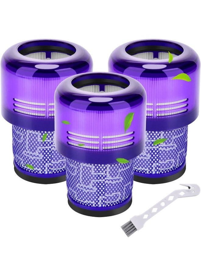 Generic - Rebirthcare  3 Pack V11 Filter For Dyson V11 Absolute V11 Animal V11 Torque Drive V15 Detect Sv14 Cordless Vacuum Filter Replacement Filters Parts Spares Washable, Replace Part 97001303 - Image 1
