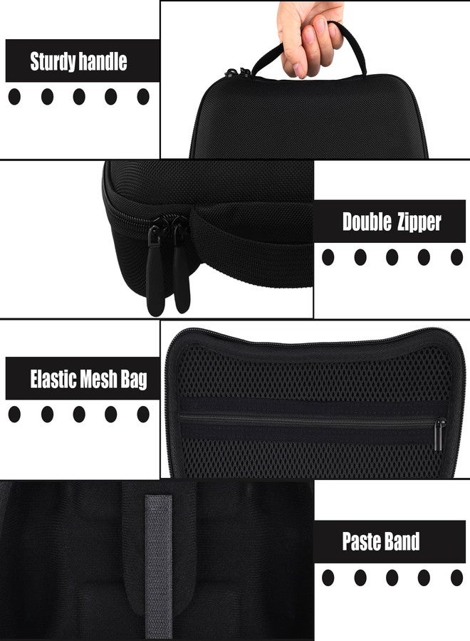 Aenllosi Hard Carrying Case for Razer Kishi V3 Pro/Kishi Ultra Gaming Controller, Razer Phone Controller Organizer, Black (Case Only) - Image 3