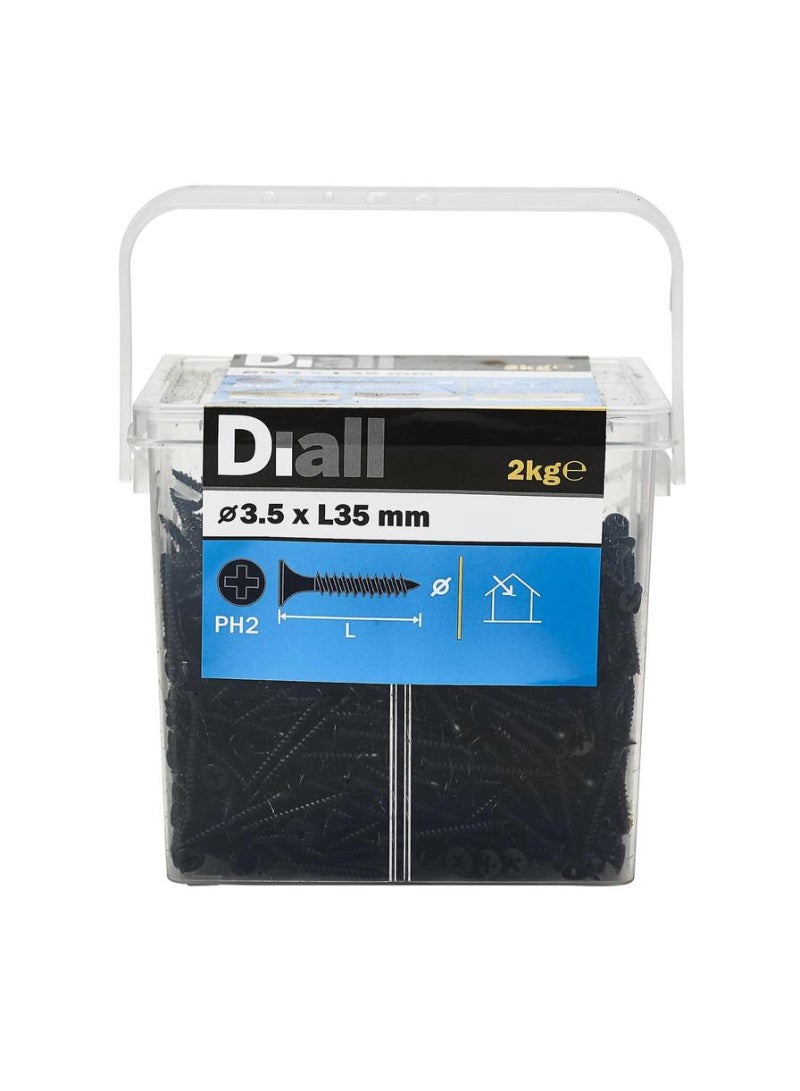 Carbon Steel Universal Screw Pack 3.5 X 35 Mm 2 Kg