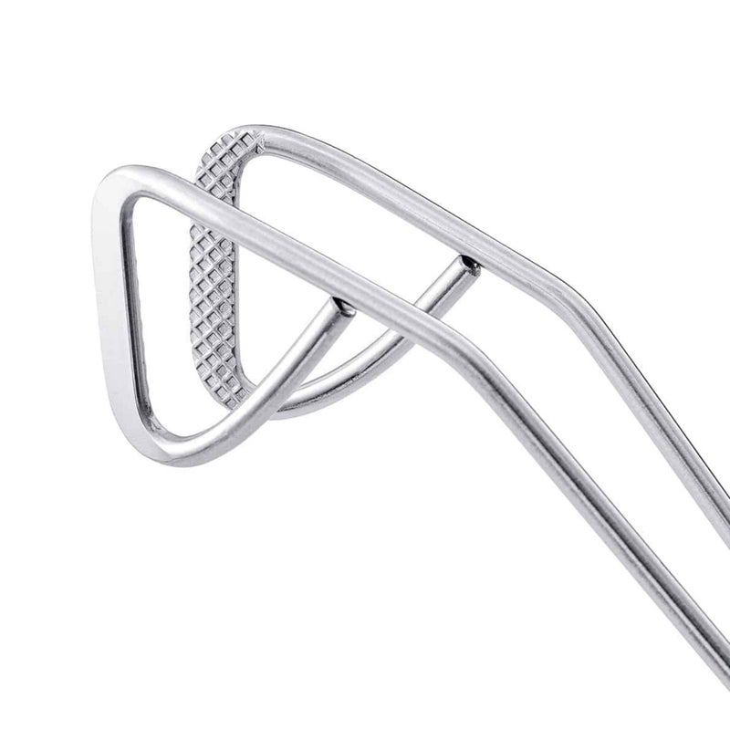 triangle Kitchen Tongs - 24 cm - Ideal for Turning, Tossing, Flipping & Serving - Lightweight Handles - Dishwasher Safe - Image 4