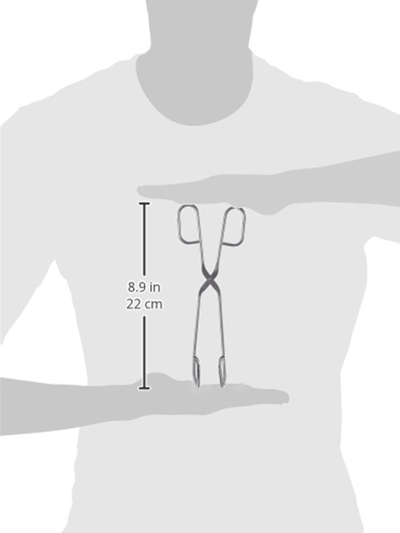 triangle Kitchen Tongs - 24 cm - Ideal for Turning, Tossing, Flipping & Serving - Lightweight Handles - Dishwasher Safe - Image 3