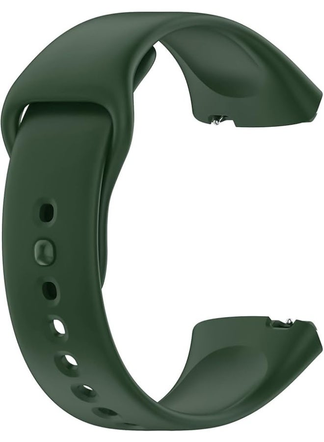 Sport Silicone Strap Compatible with Xiaomi Redmi Watch 3 Active / Redmi Watch 3 Lite, Replacement Soft Silicone Watch Band Wrist Strap, Adjustable Bracelet Wristband for Men and Women - Image 2