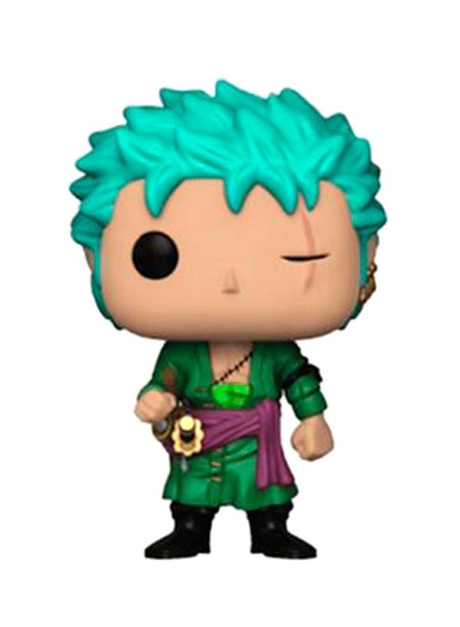 Unique Design Animation One Piece Roronoa Zoro Collectible Figure For Kids 6.35x6.35x9.53cm - Image 1
