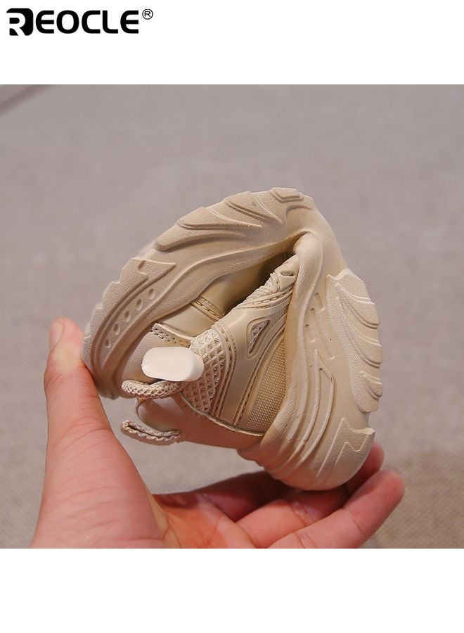 ريوكل أحذية رياضية خفيفة الوزن للفتيات بتصميم كرتوني وشبك قابل للتنفس، أحذية عصرية للآباء مع نعل غير قابل للانزلاق للعب في الربيع والخريف - Image 5