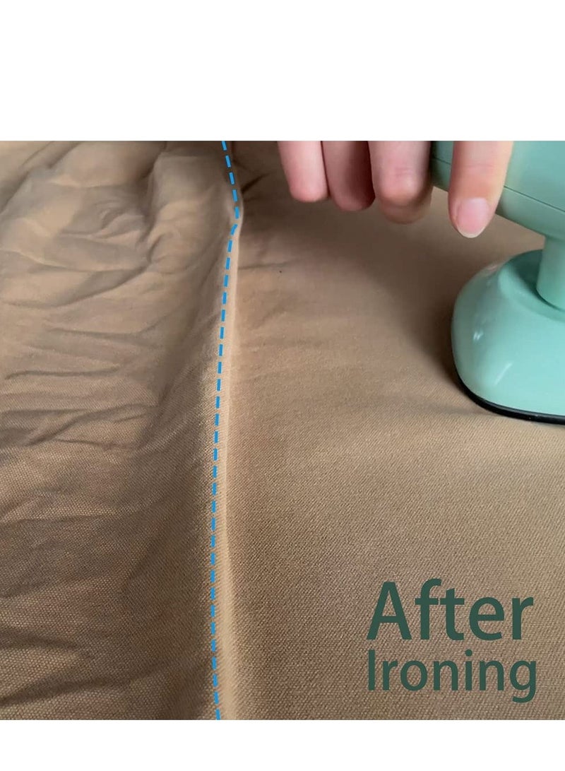 مكواة مصغرة احترافية للملابس 100-240 فولت 32 واط مكواة سفر محمولة كي الملابس جهاز ضغط حراري لكي الملابس مع سطح خزفي غير لاصق مكواة صغيرة لكي الملابس في المنزل والسفر - Image 3