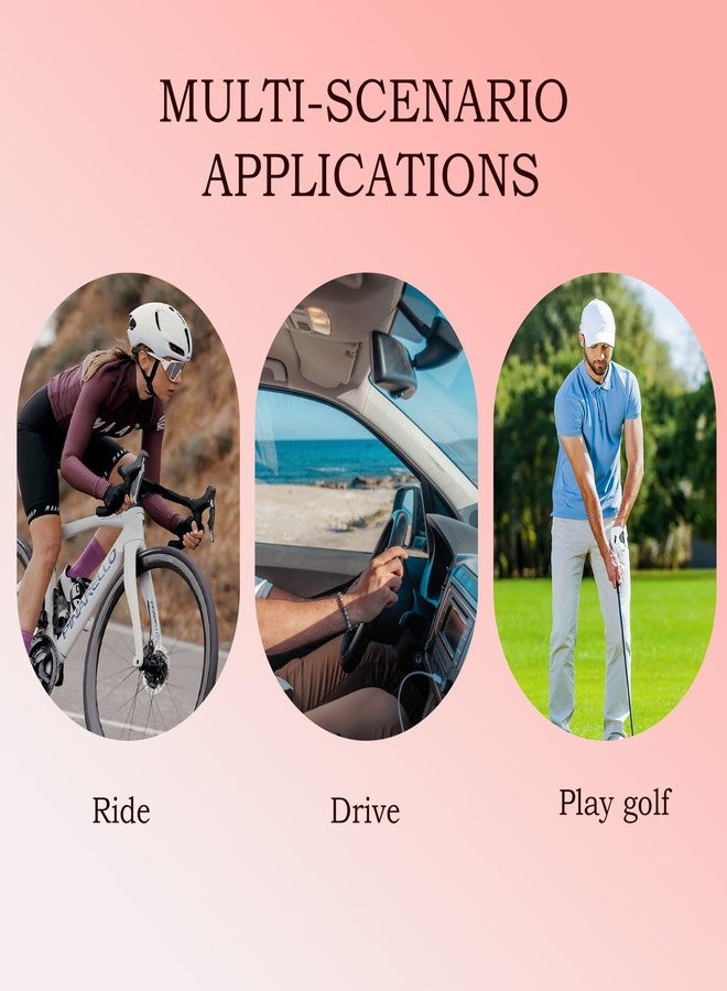 Bnapott Sun Gloves for Women UV Protection UPF 50+ Thin Non-Slip Driving Riding Gloves for Hiking Cycling Golfing in Pink - Image 5