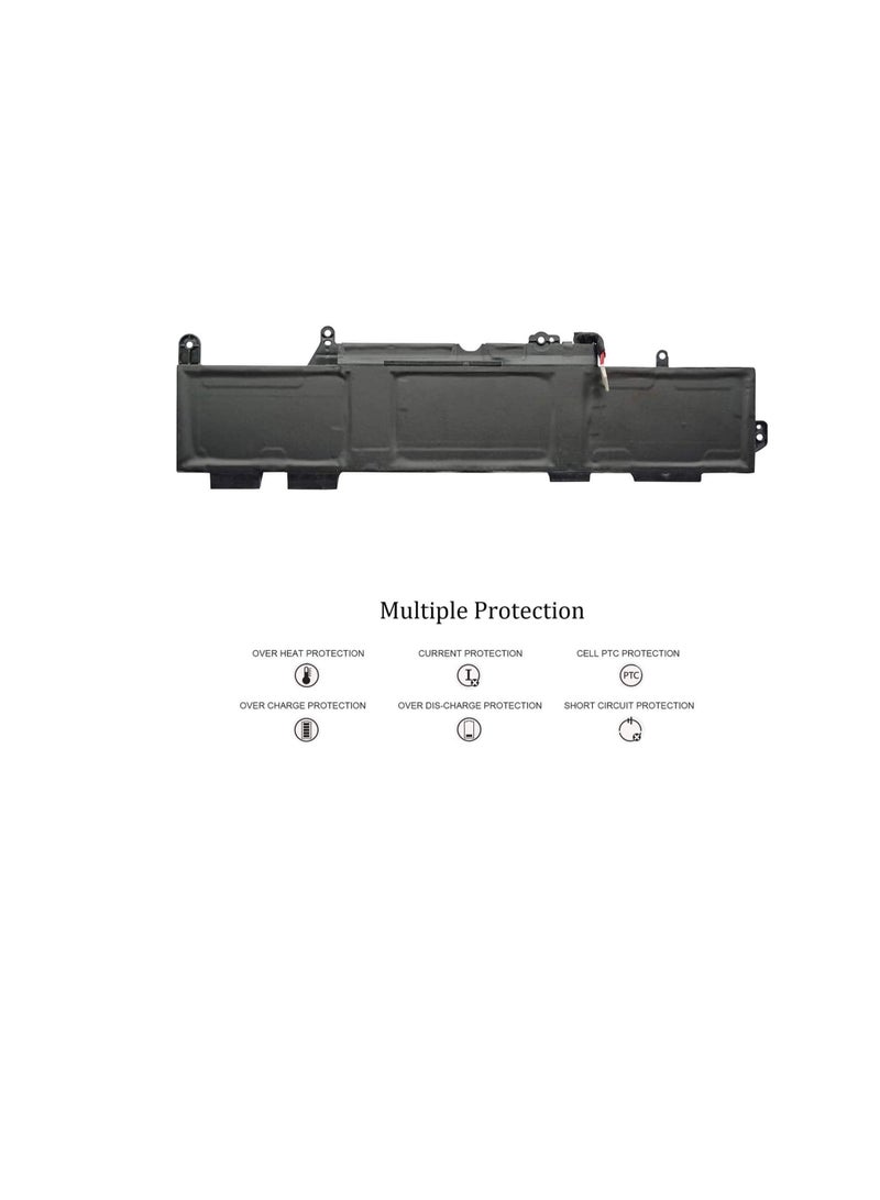 Terabyte بطارية لابتوب HSTNN LB8G SS03XL لجهاز Hp EliteBook 730 735 740 745 755 830 840 846 G5 745 840 G6 ZBOOK 14U G5 G6 HSN I12C Series 933321 855 932823 421 11.55V 50Wh، أسود - Image 3