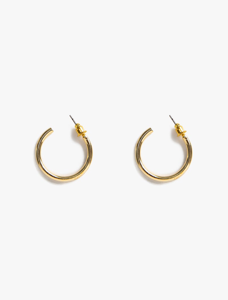KOTON Metal Hoop Earrings - Image 1