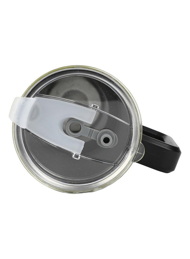 بايو وورلد كوب بيوورلد جرينش جريننج فيس سعة 40 أونصة من الفولاذ المقاوم للصدأ باللون الأخضر مع مقبض - Image 4