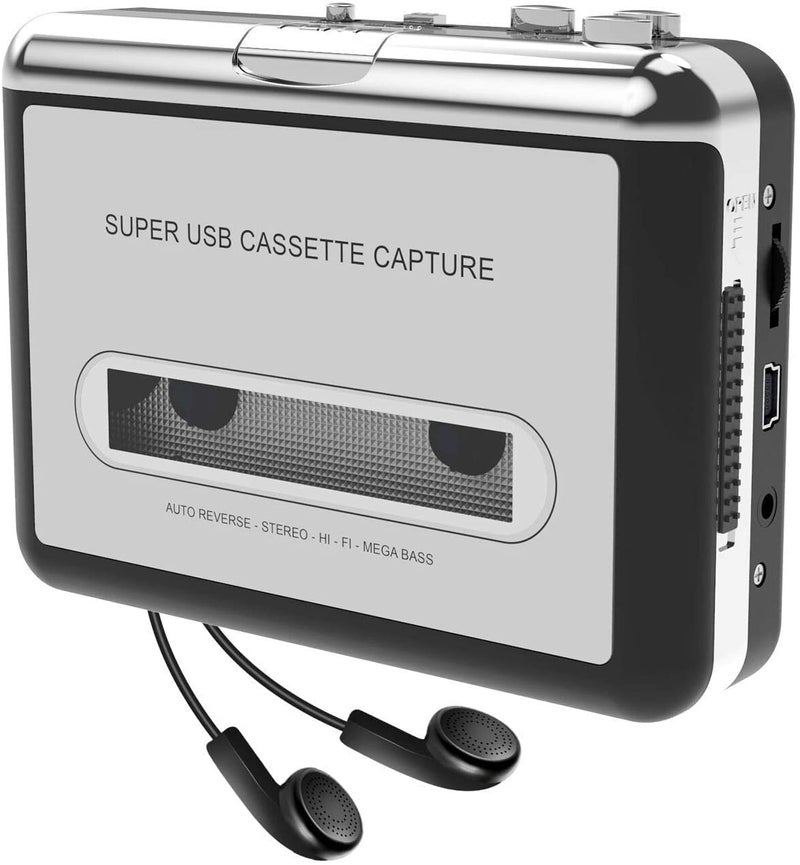 Etzin MP3 Cassette Capture MP3 USB Cassette Capture Tape PC USB Cassette MP3 Converter Cassette-to-MP3 Capture Ezcap-218-EPL-148CA - Image 2
