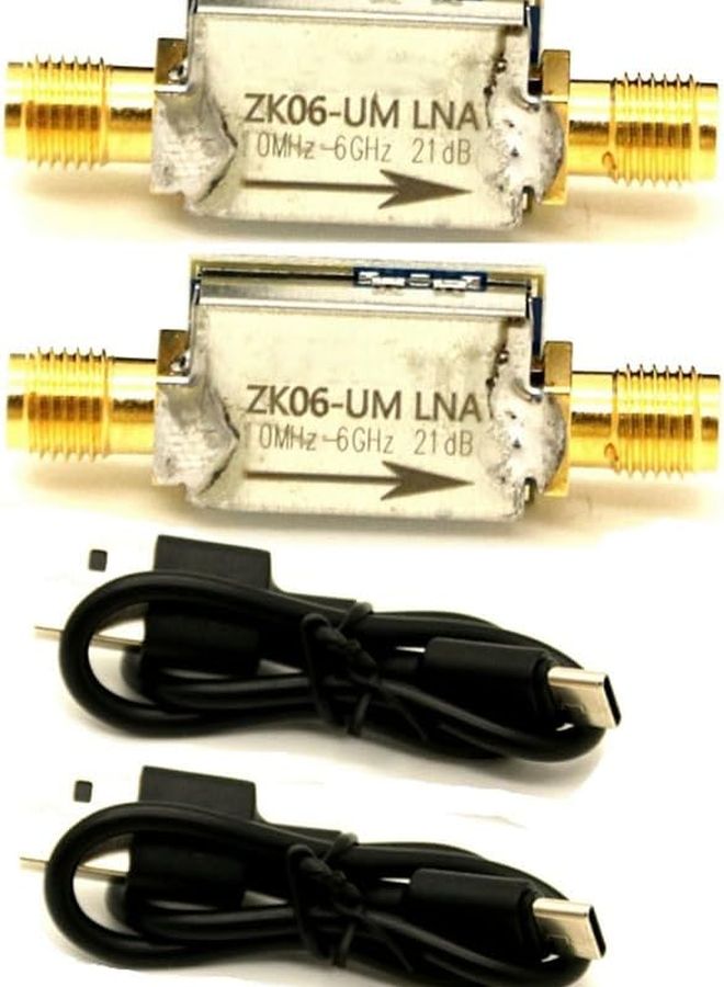 ZK06 UM Series Low Noise Amplifier 21dB High Gain Preamplifier Module 2 Sets - Image 2
