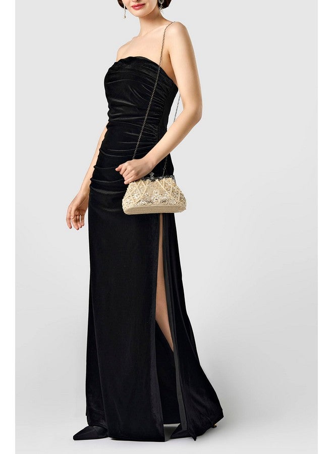 BABEYOND Evening Clutch Purses for Women - Vintage Evening Bag Accessories for Women Gatsby 1920s Beaded Sequin Pearl Clutch - Image 4